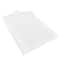 JAM Paper Clear Frost Plastic Portfolio with Circular Tuck Flap Closure 8.5" x 6.5"